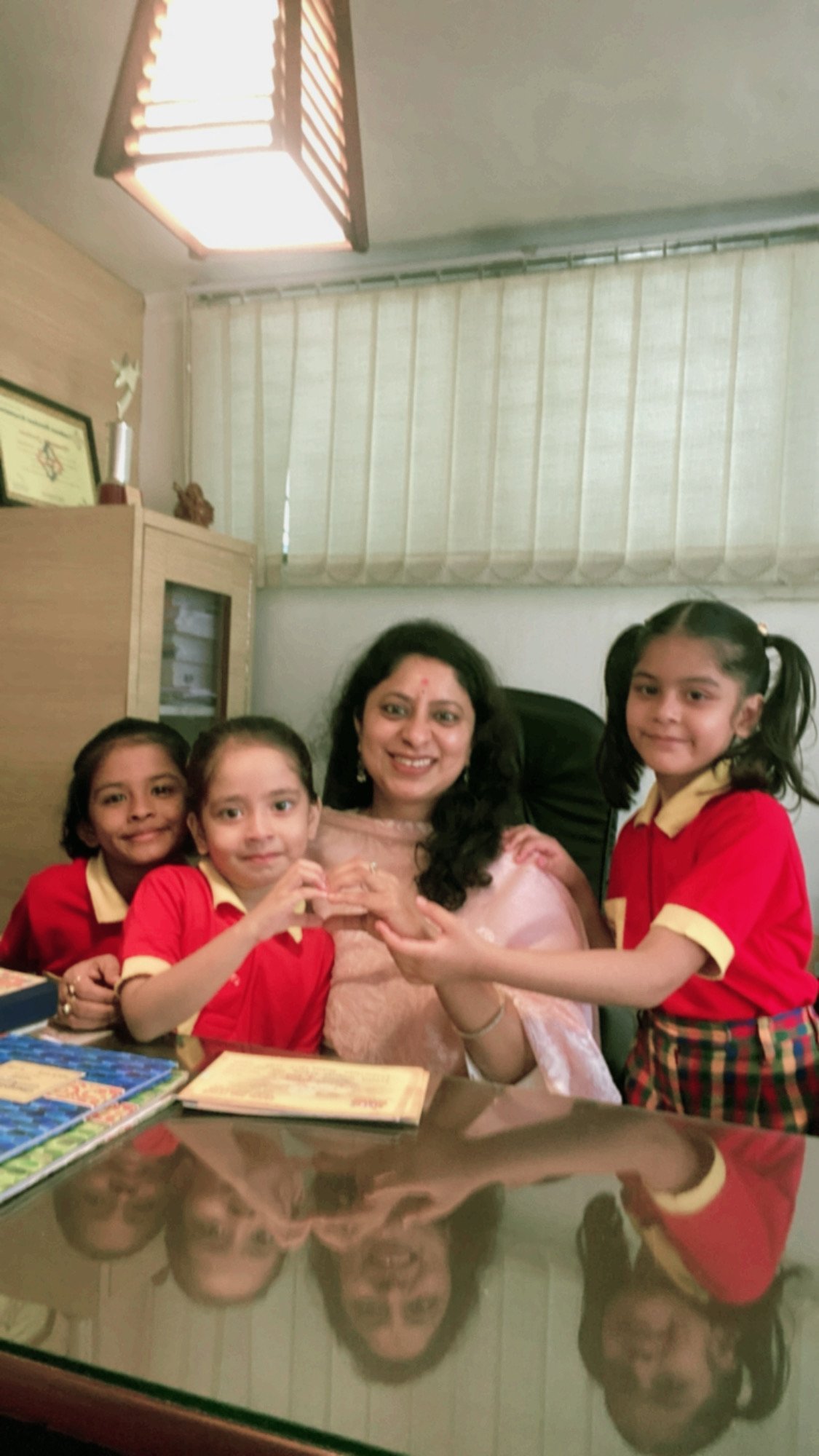 Children at school