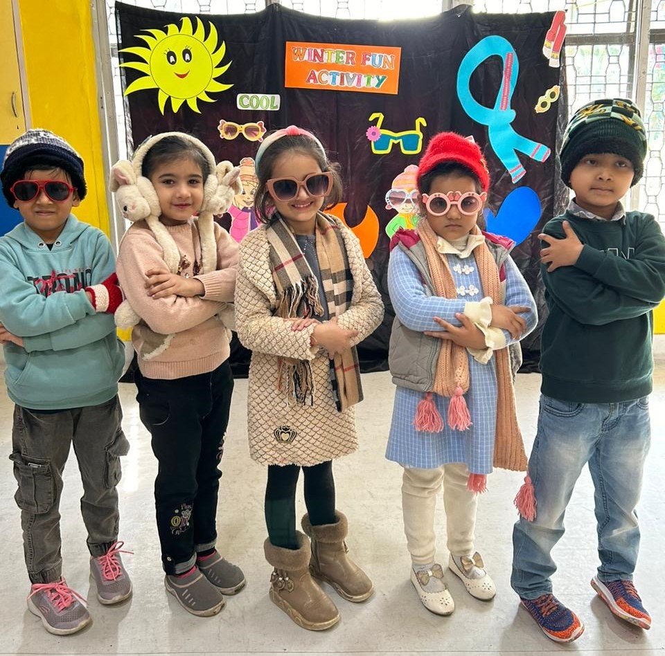 Happy child at Krayons Kids School